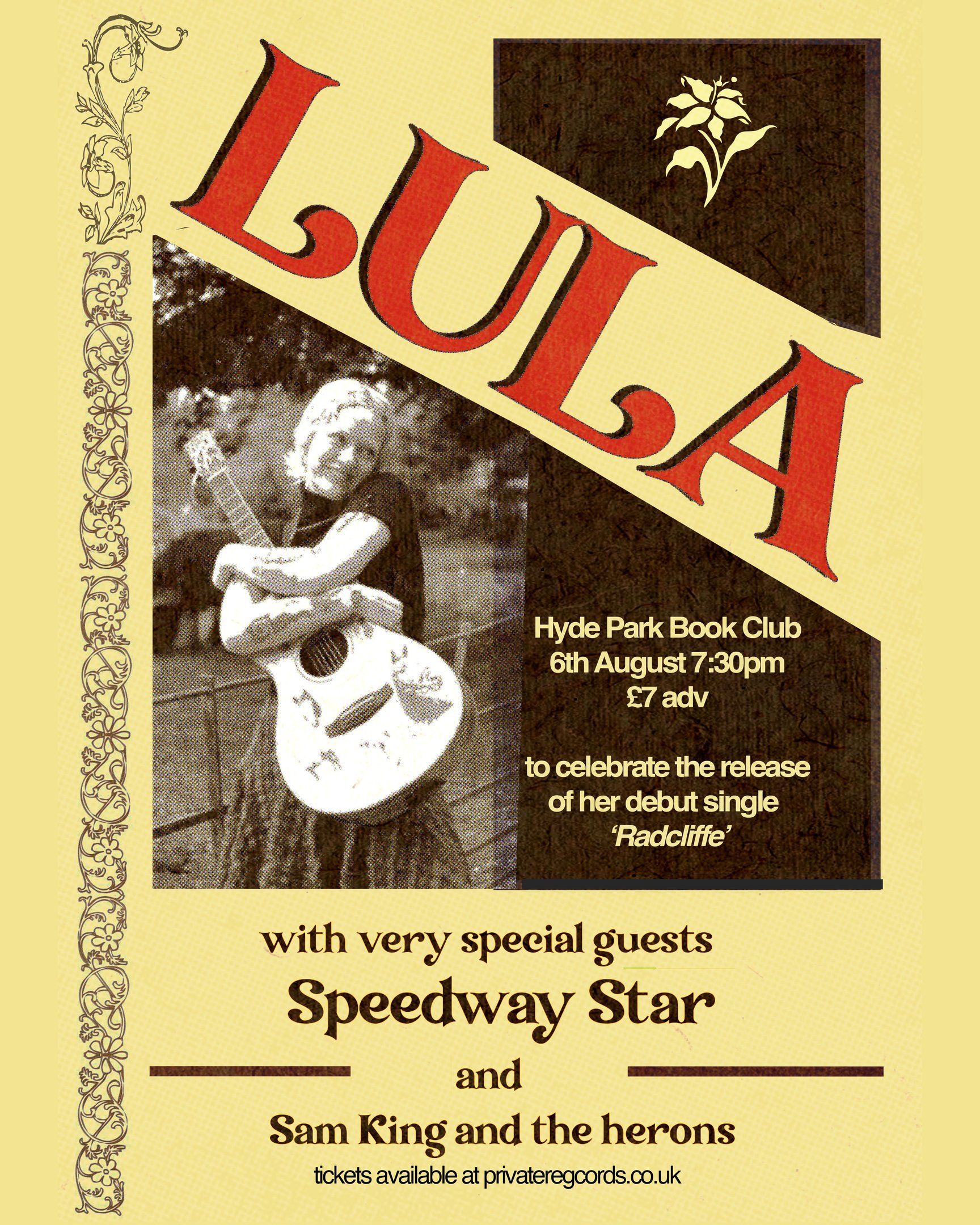 LULA 'Radcliffe' Release Party