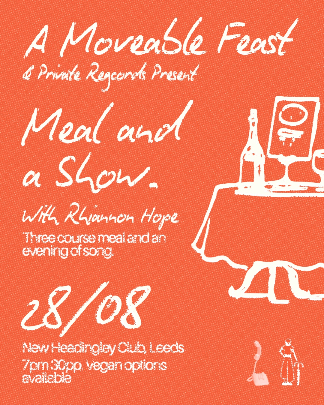 A Moveable Feast's Meal and a Show